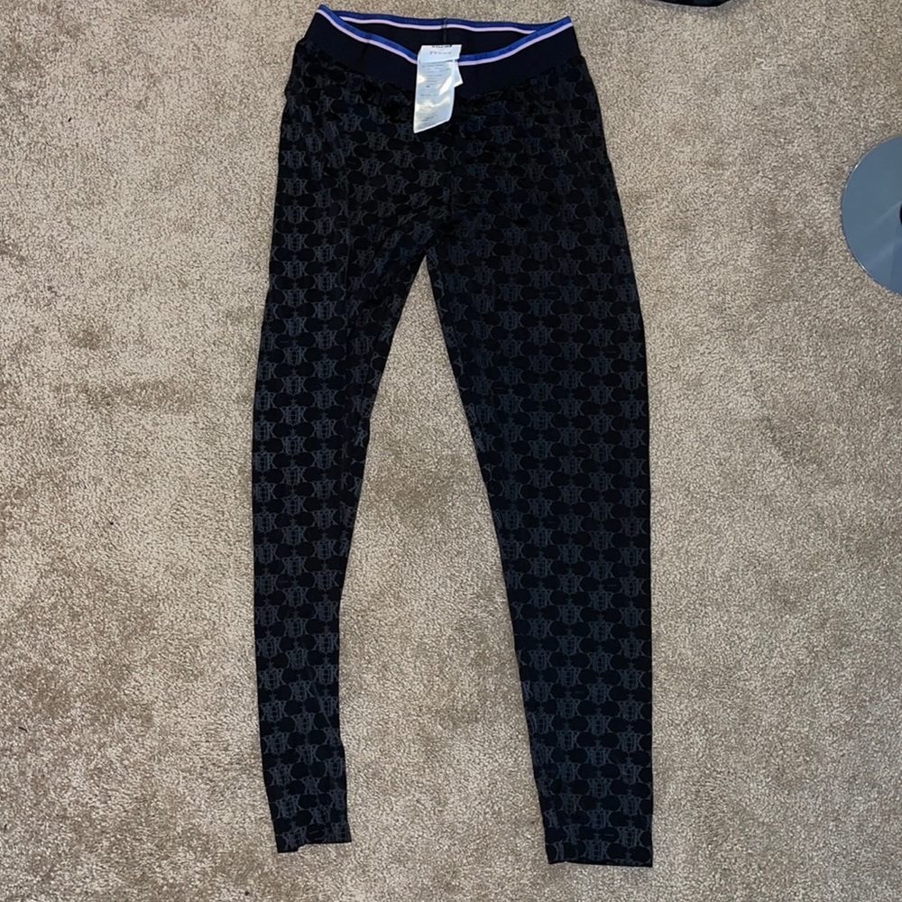 Koché x Emilio Pucci black leggings